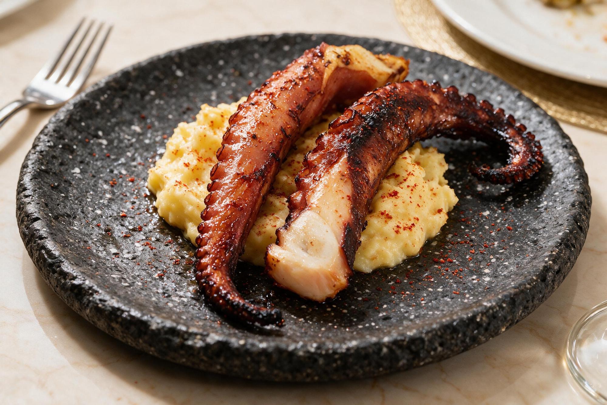 Pulpaco, pulpo a la brasa